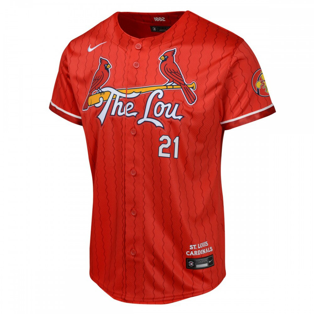 Lars Nootbaar St. Louis Cardinals Youth 2024 City Connect Limited Player Jersey - Red-Pro Kit Vault | Brand New 26/27 Sports Jerseys